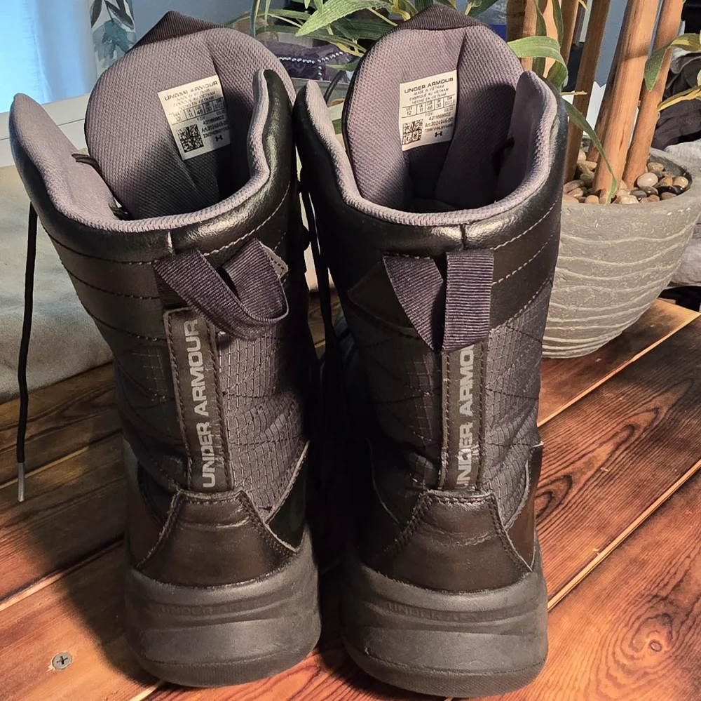 Under Armour Men's Black Tactical Boots - Picture 5 of 9